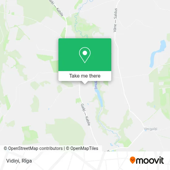 Vidiņi map