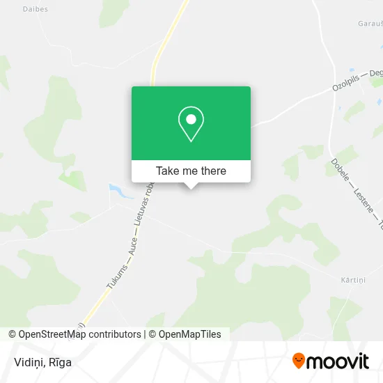 Vidiņi map