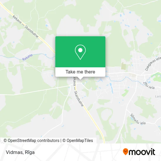 Vidmas map