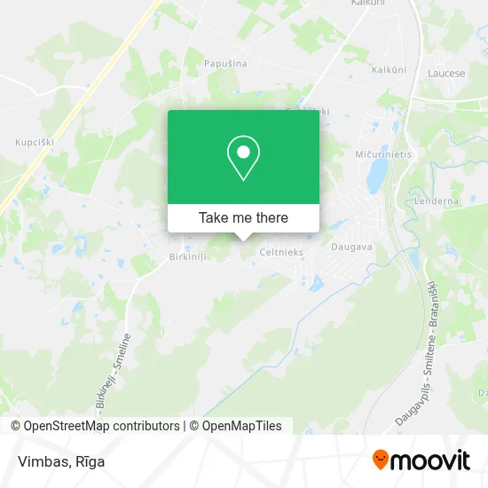 Vimbas map