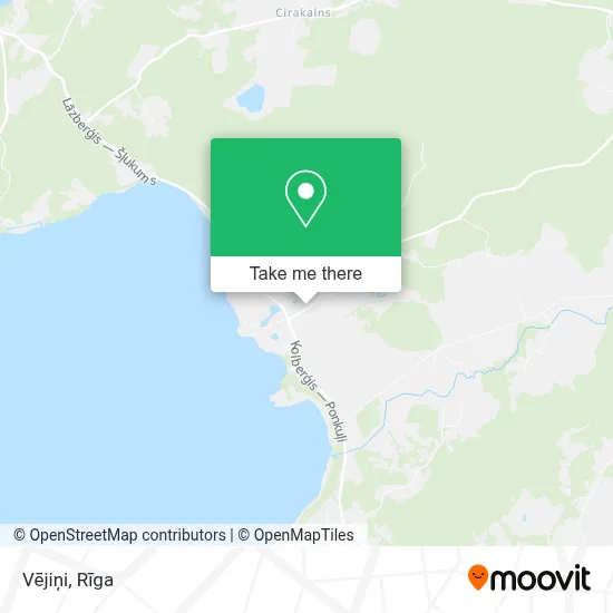 Vējiņi map