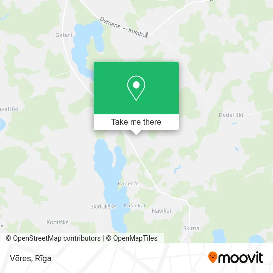 Vēres map