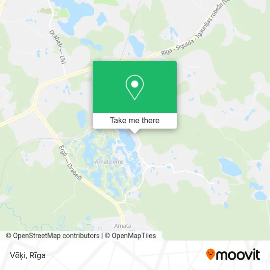Vēķi map
