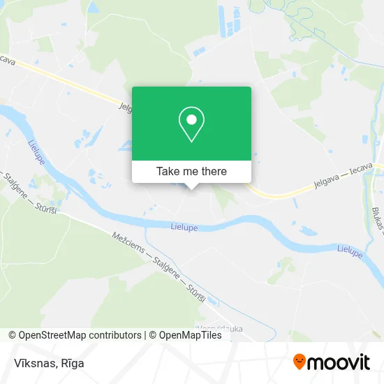 Vīksnas map
