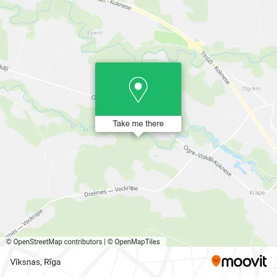 Vīksnas map