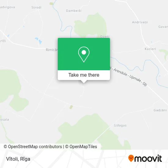 Vītoli map