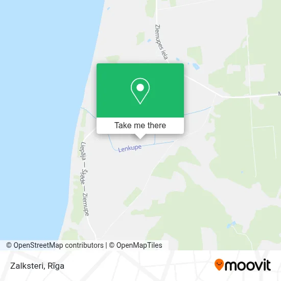 Zalksteri map