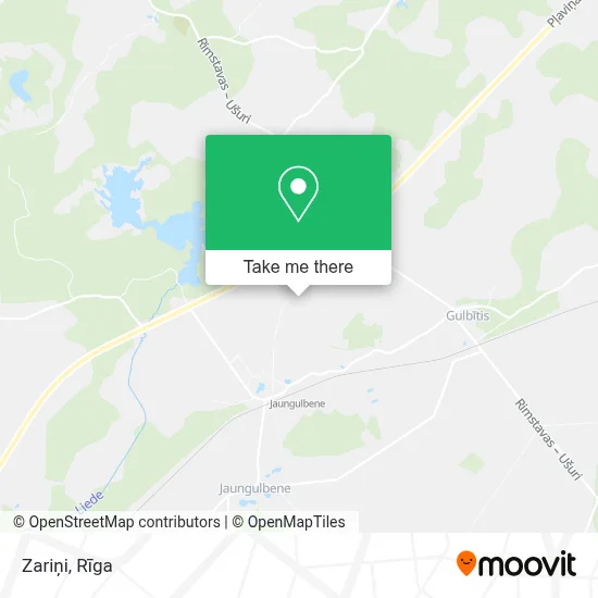 Zariņi map