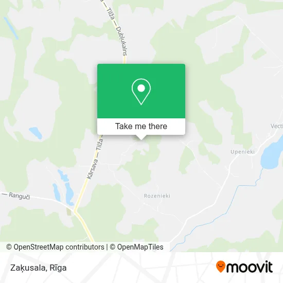 Zaķusala map