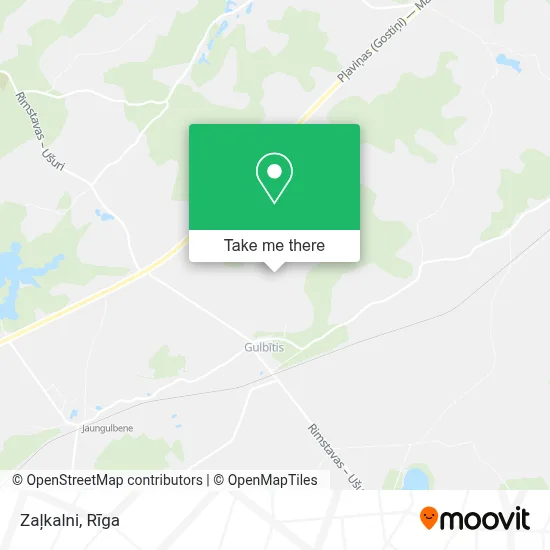 Zaļkalni map