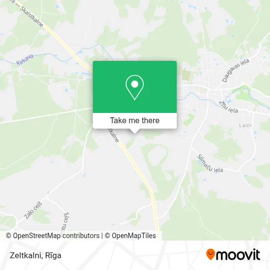 Zeltkalni map