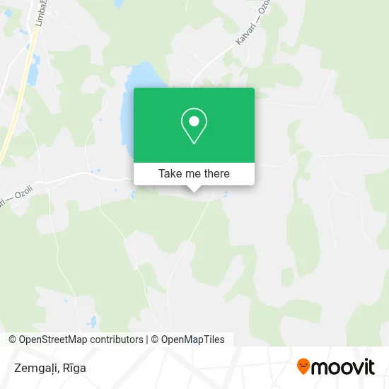 Zemgaļi map