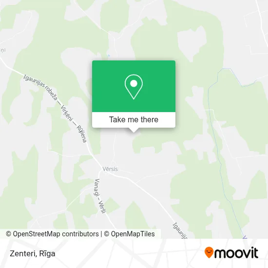 Zenteri map