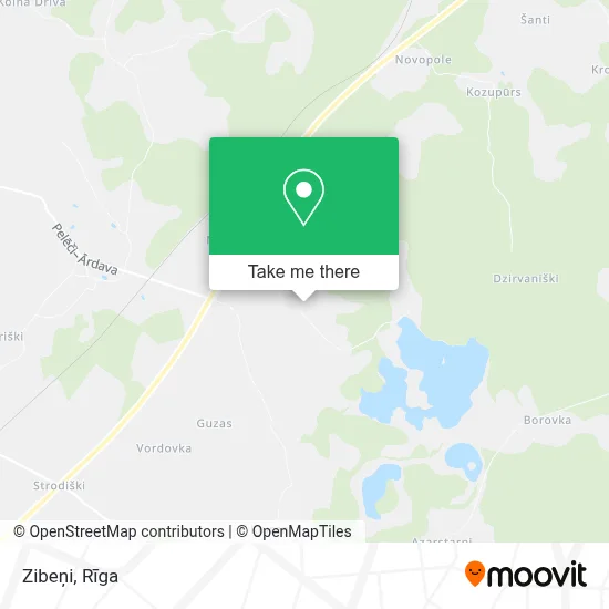 Zibeņi map