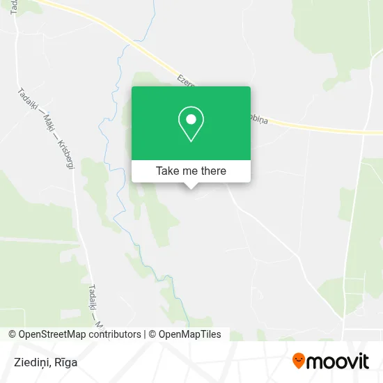 Ziediņi map