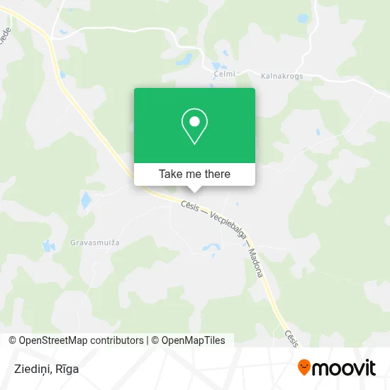 Ziediņi map