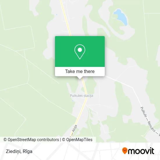 Ziediņi map
