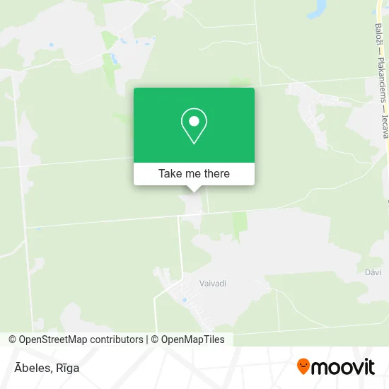 Ābeles map