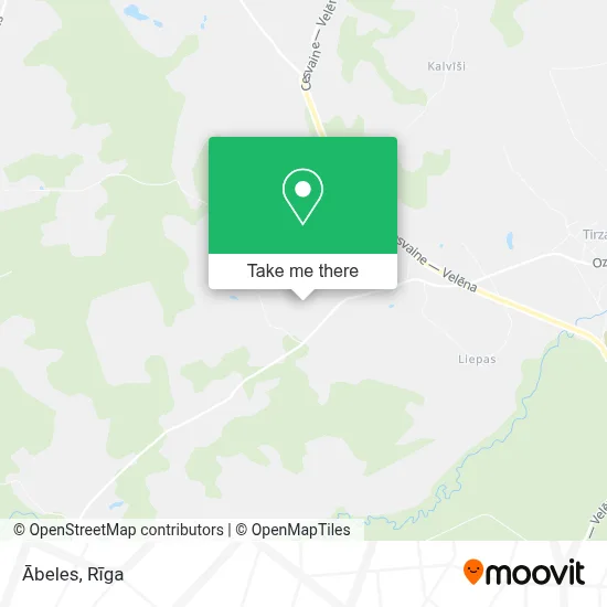 Ābeles map