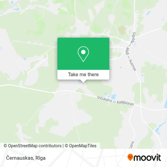 Černauskas map