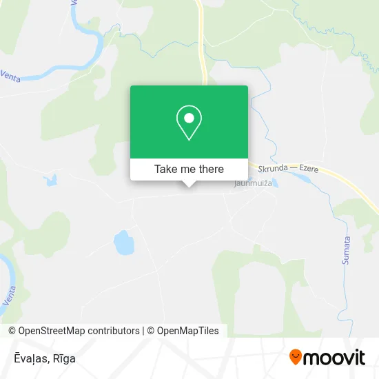 Ēvaļas map