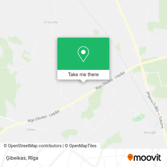 Ģibeikas map