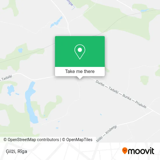 Ģilži map