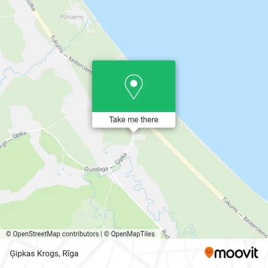Ģipkas Krogs map