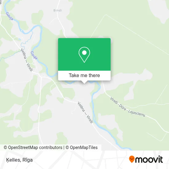 Ķelles map