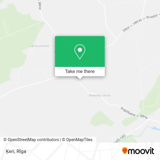 Ķeri map