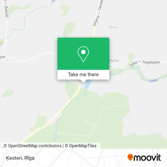 Ķesteri map