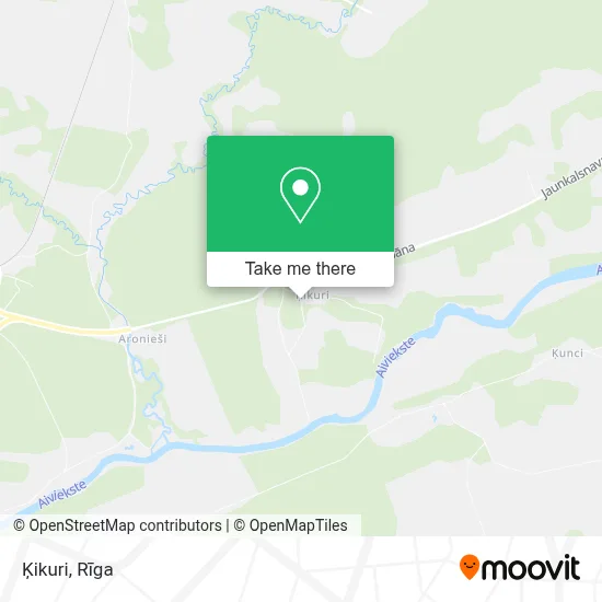 Ķikuri map