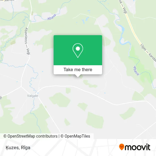 Ķuzes map