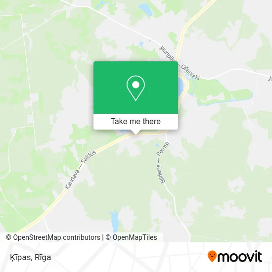 Ķīpas map
