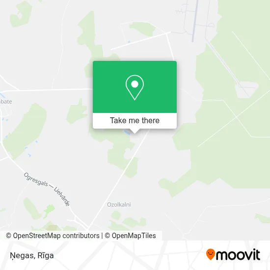 Ņegas map