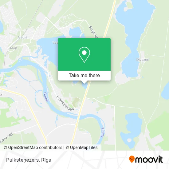 Pulksteņezers map