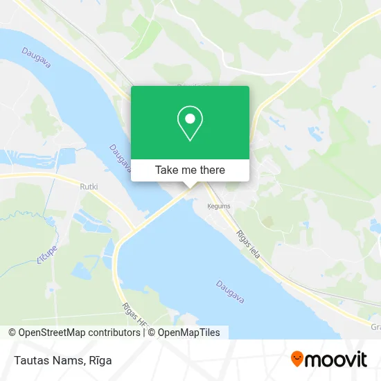 Tautas Nams map