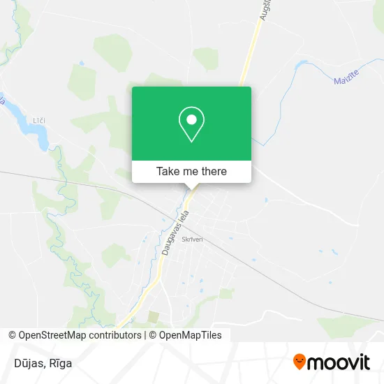 Dūjas map