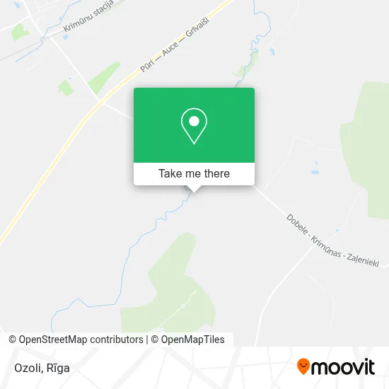 Ozoli map
