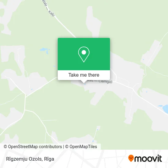 Rīgzemju Ozols map