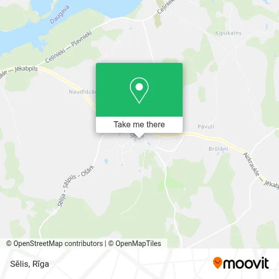 Sēlis map