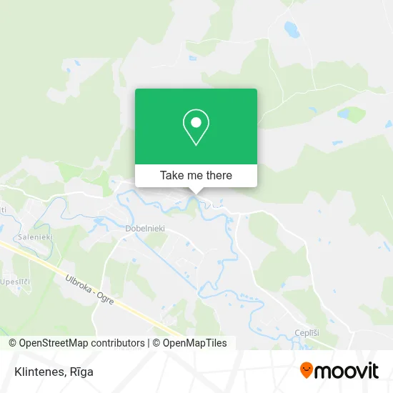 Klintenes map