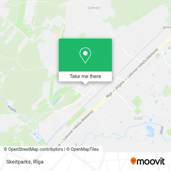 Skeitparks map