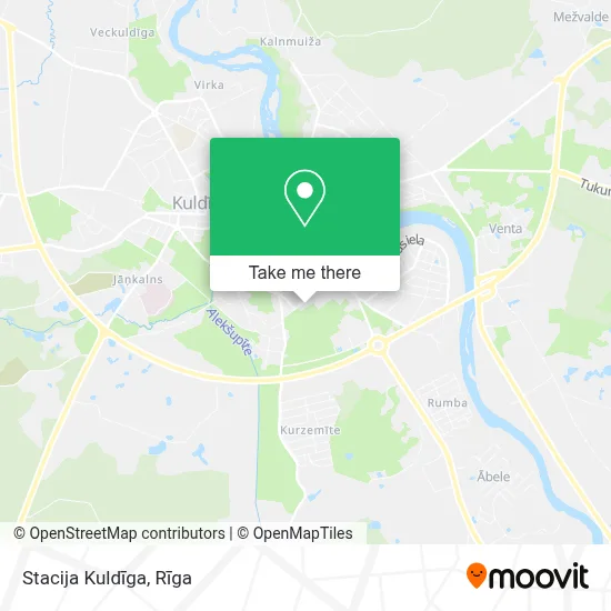 Stacija Kuldīga map