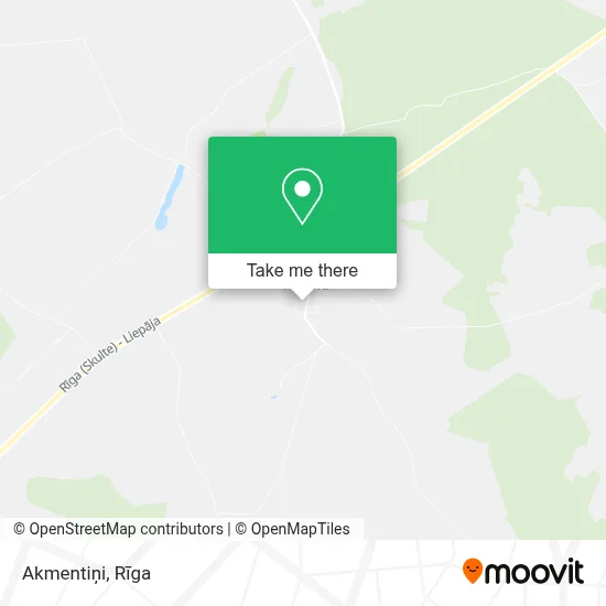 Akmentiņi map