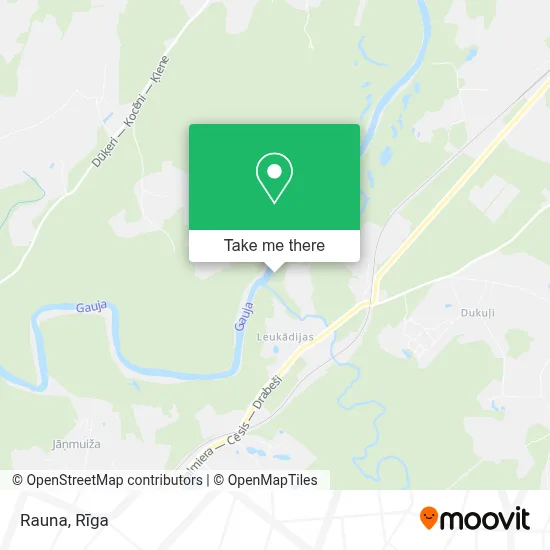 Rauna map