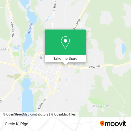 Circle K map