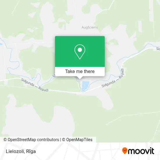 Lielozoli map
