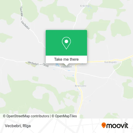 Vecbebri map