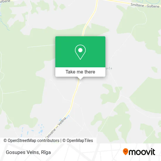 Gosupes Velns map